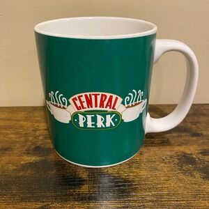 Central Perk Friends TV Show Coffee Mug Green White